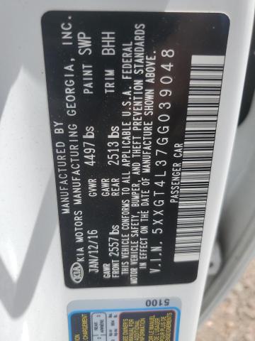 2016 KIA OPTIMA LX 5XXGT4L37GG039048