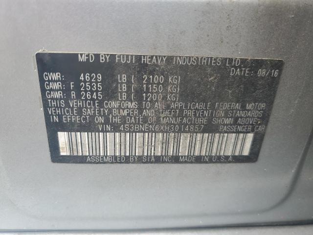 2017 SUBARU LEGACY 3.6 4S3BNEN6XH3014857