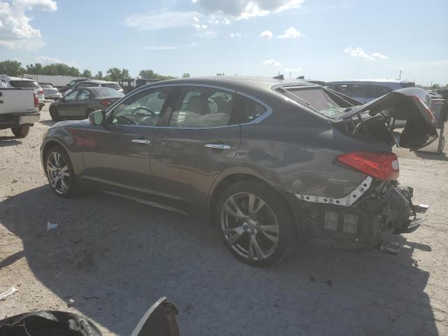 INFINITI M37 X 2013 gray sedan 4d gas JN1BY1AR4DM601028 photo #3
