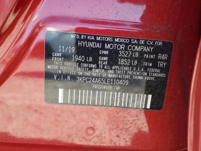 2020 HYUNDAI ACCENT SE 3KPC24A65LE110409