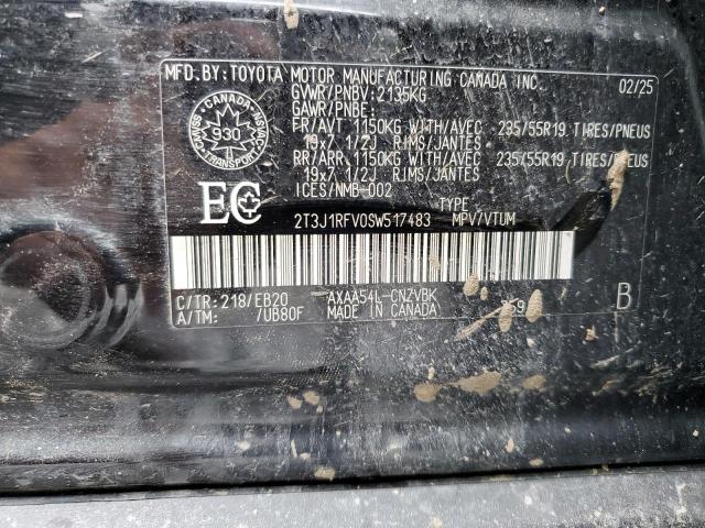 2025 TOYOTA RAV4 ADVEN 2T3J1RFV0SW517483