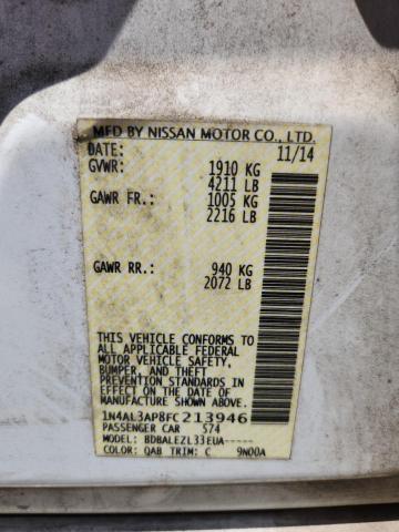 2015 NISSAN ALTIMA 2.5 - 1N4AL3AP8FC213946