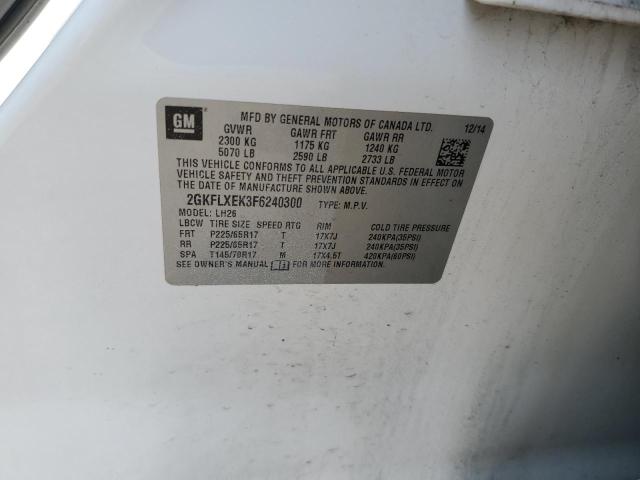 2015 GMC TERRAIN SL 2GKFLXEK3F6240300
