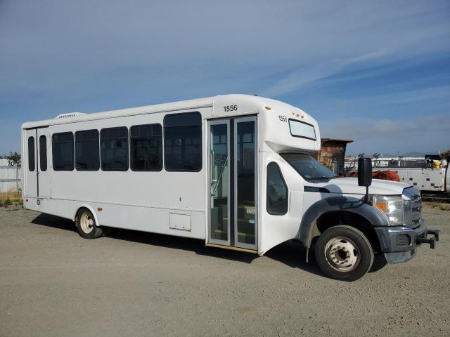 FORD F550 SUPER 2014 white chassis gas 1FDGF5GY6EEB30022 photo #1