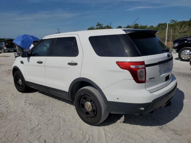 FORD EXPLORER P 2013 white  gas 1FM5K7AR0DGA88868 photo #3