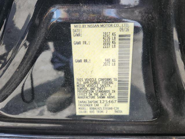 2017 NISSAN ALTIMA 2.5 - 1N4AL3AP1HC125467