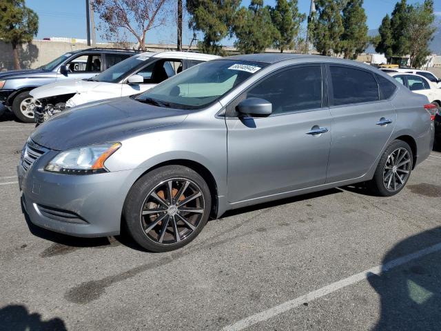 NISSAN SENTRA S 2013 silver  gas 3N1AB7AP3DL753441 photo #1