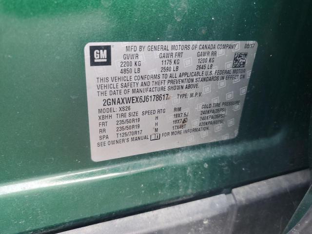 2018 CHEVROLET EQUINOX PR 2GNAXWEX6J6178617