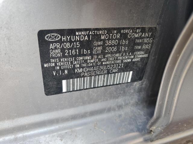2016 HYUNDAI ELANTRA SE - KMHDH4AE3GU523121