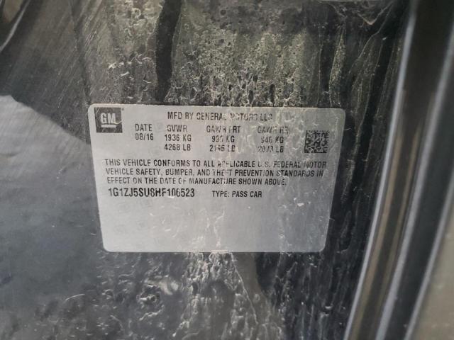 2017 CHEVROLET MALIBU HYB 1G1ZJ5SU8HF106523
