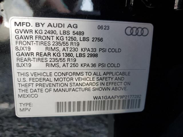 2023 AUDI Q5 PREMIUM WA1GAAFY9P2177282