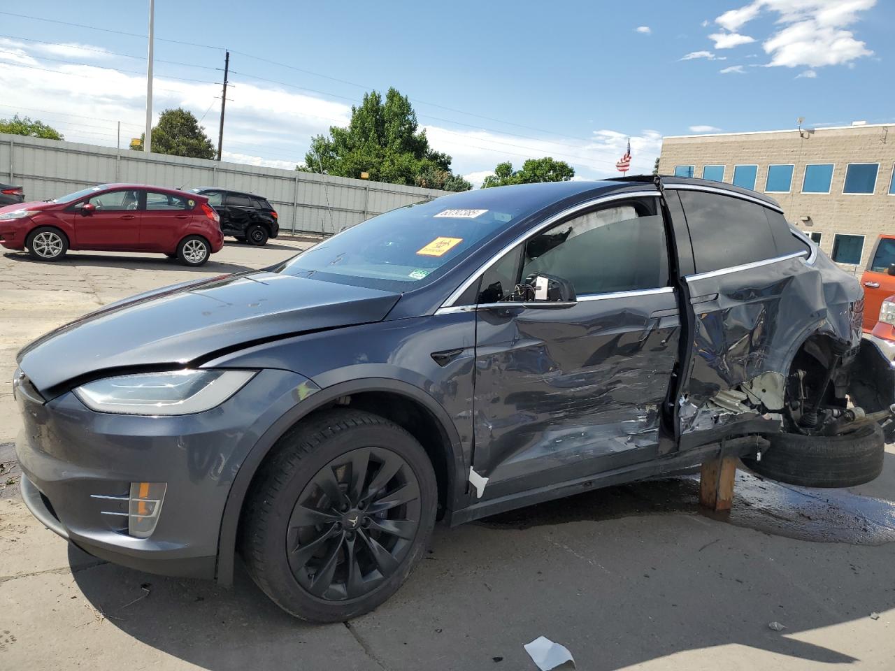 Lot #3232573085 2018 TESLA MODEL X