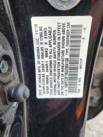 2016 HONDA CIVIC EX - 19XFC2F76GE004136