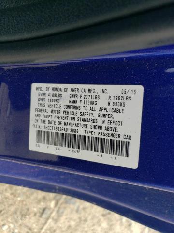 2015 HONDA ACCORD LX- 1HGCT1B33FA013086