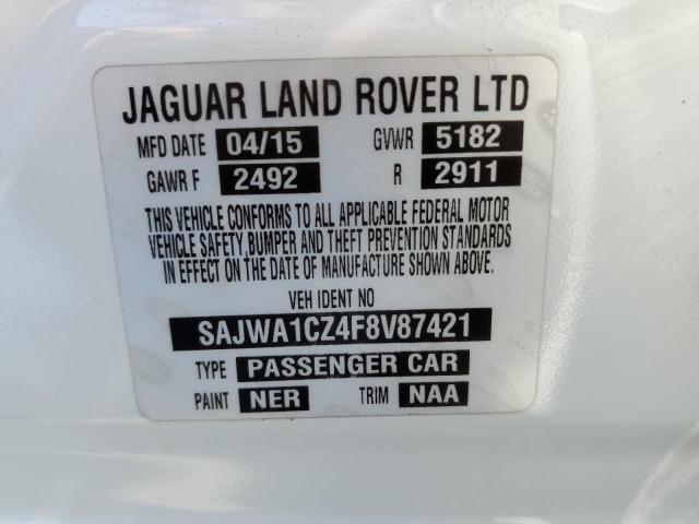 2015 JAGUAR XJ SAJWA1CZ4F8V87421