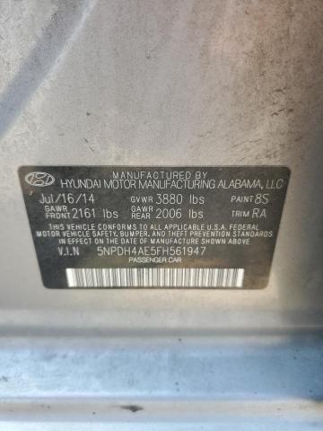 2015 HYUNDAI ELANTRA SE - 5NPDH4AE5FH561947