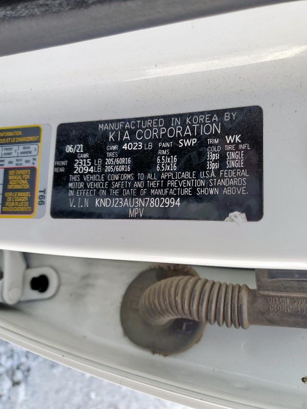2022 KIA SOUL LX KNDJ23AU3N7802994