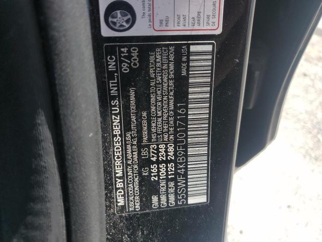 2015 MERCEDES-BENZ C 300 4MAT 55SWF4KB9FU017161