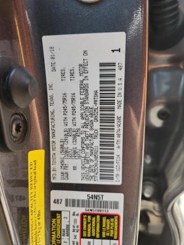 2018 TOYOTA TACOMA DOU 5TFAZ5CNXJX059211