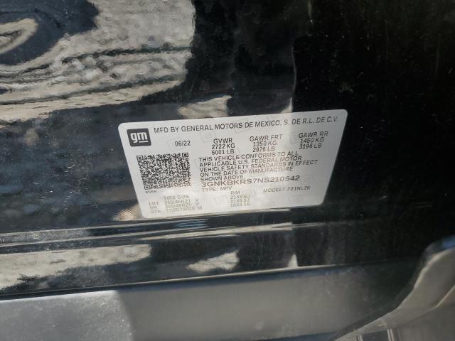 2022 CHEVROLET BLAZER RS 3GNKBKRS7NS210542