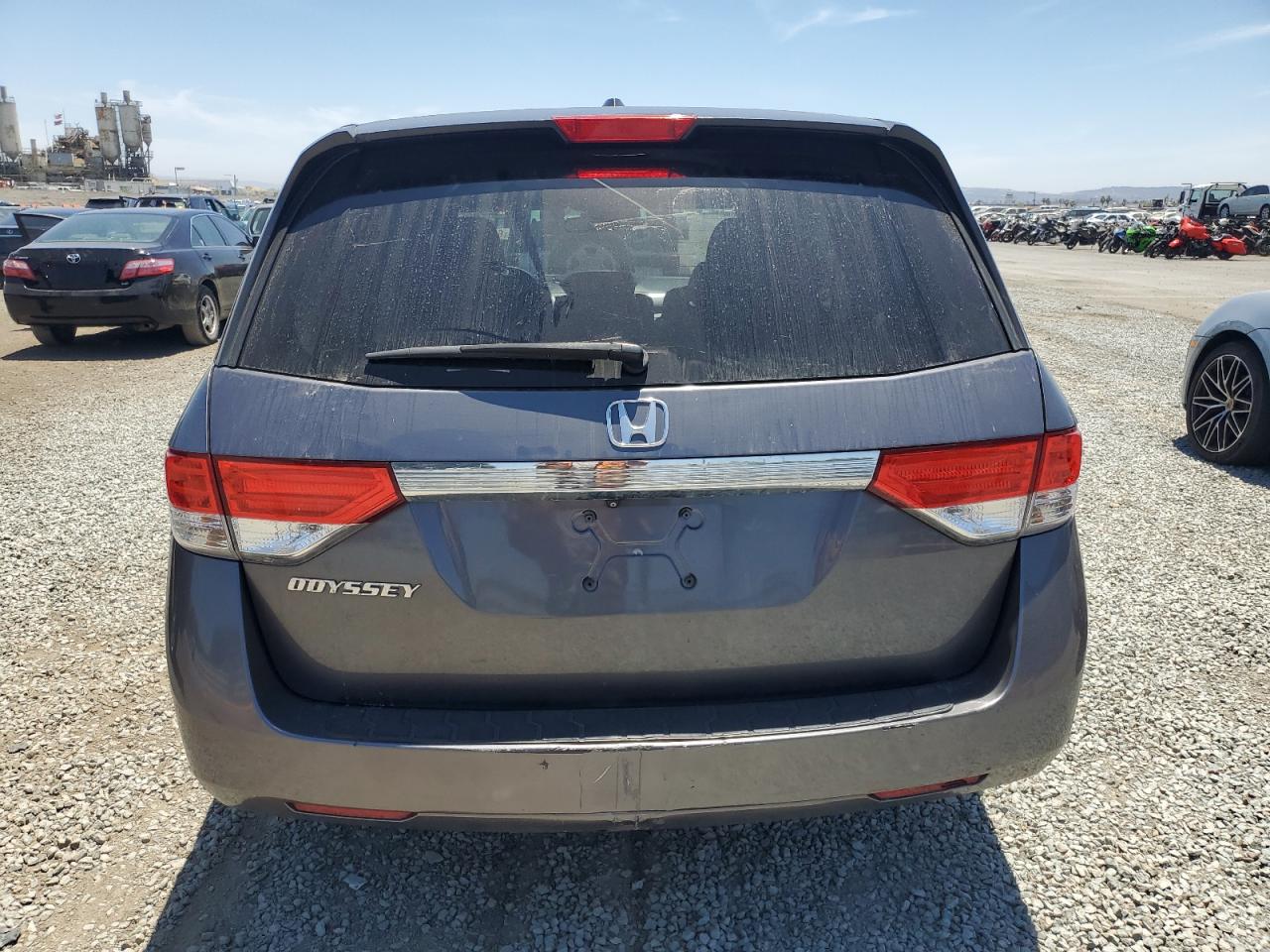Lot #3264432409 2016 HONDA ODYSSEY EXL