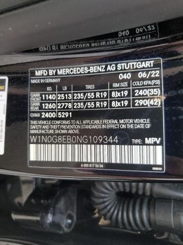 2022 MERCEDES-BENZ GLC 300 4MATIC W1N0G8EB0NG109344