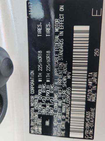 2018 LEXUS NX 300 BAS JTJYARBZ9J2095855