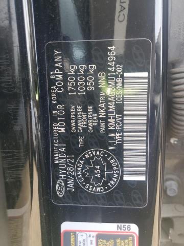 2021 HYUNDAI ELANTRA SE KMHLM4AG3MU144964
