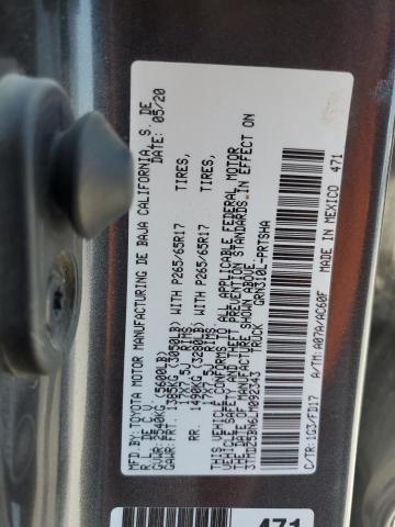 2020 TOYOTA TACOMA DOU 3TMDZ5BN6LM092343