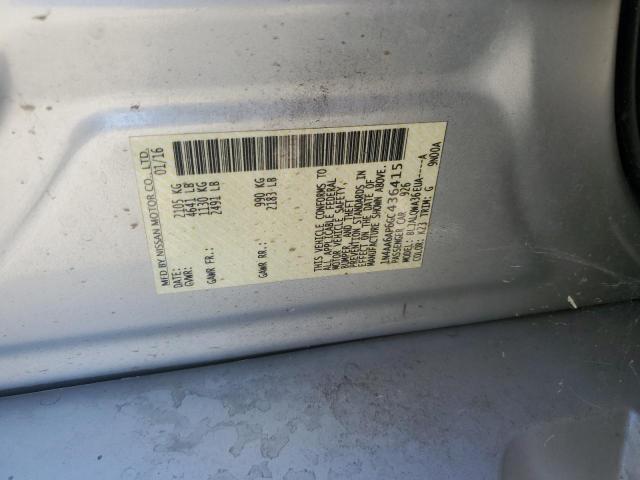 2016 NISSAN MAXIMA 3.5 1N4AA6AP6GC436415