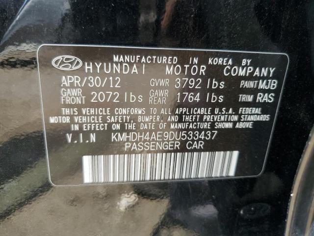 2013 HYUNDAI ELANTRA GL - KMHDH4AE9DU533437