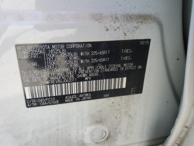 2016 TOYOTA RAV4 XLE - JTMWFREV8GJ062011