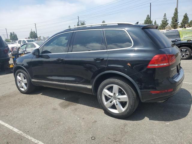 VOLKSWAGEN TOUAREG V6 2013 black  gas WVGEF9BP8DD005928 photo #3