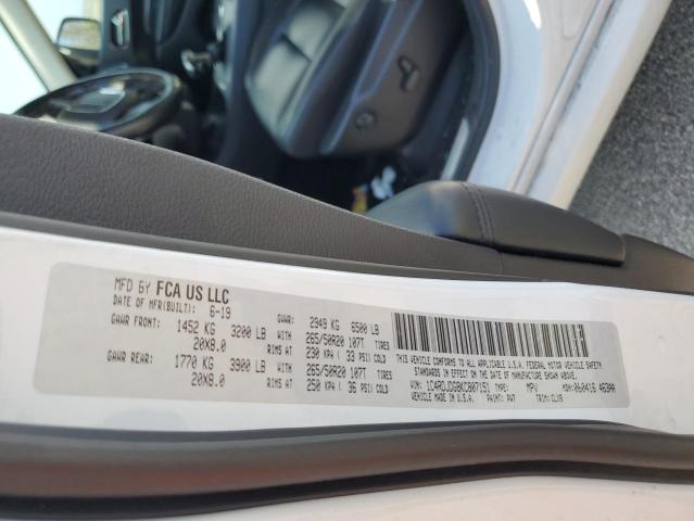 2019 DODGE DURANGO GT 1C4RDJDG8KC807151