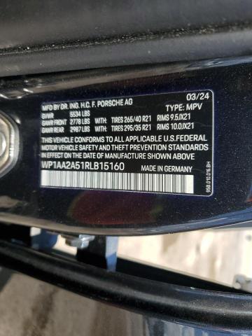 2024 PORSCHE MACAN BASE WP1AA2A51RLB15160