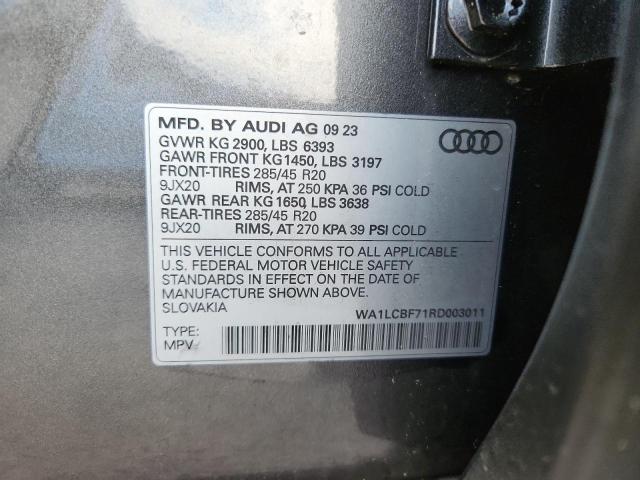 2024 AUDI Q7 PREMIUM WA1LCBF71RD003011