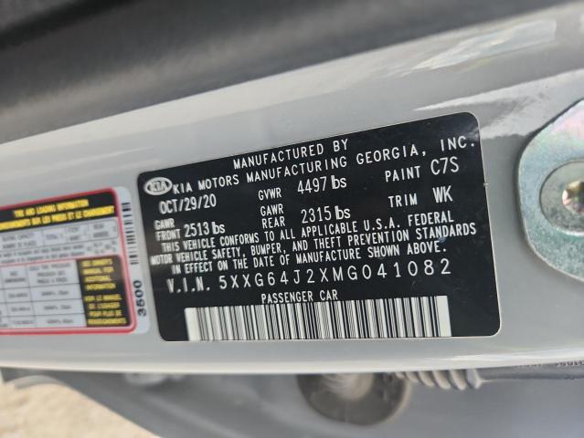 2021 KIA K5 GT LINE - 5XXG64J2XMG041082