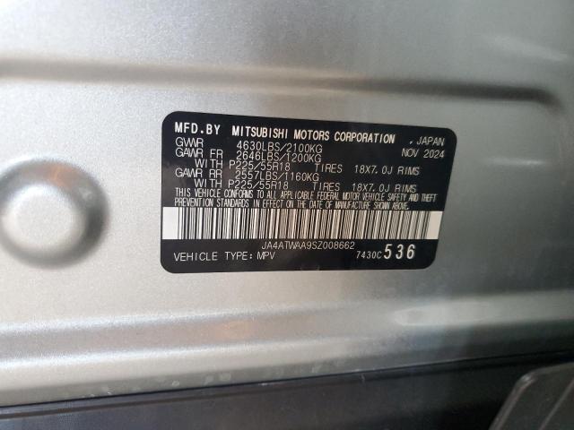 2025 MITSUBISHI ECLIPSE CR JA4ATWAA9SZ008662