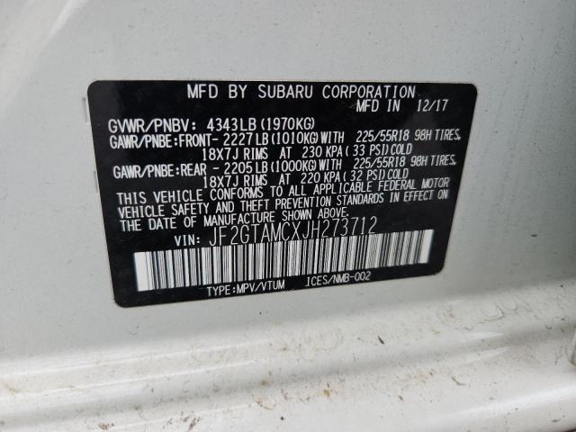 2018 SUBARU CROSSTREK - JF2GTAMCXJH273712