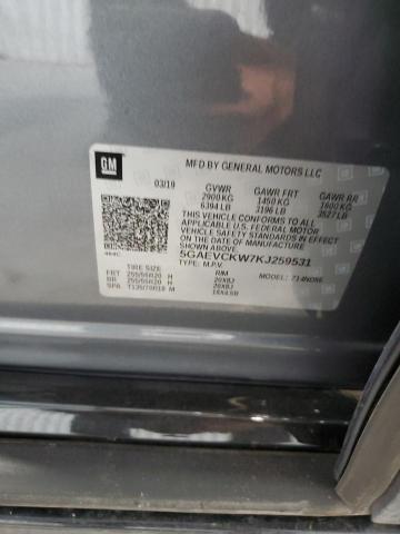 2019 BUICK ENCLAVE AVENIR 5GAEVCKW7KJ259531