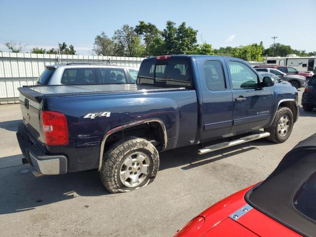 CHEVROLET SILVERADO 2011 blue  flexible fuel 1GCRKSE35BZ204047 photo #4