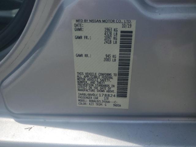 2020 NISSAN ALTIMA S - 1N4BL4BV0LC178824
