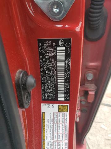 2016 TOYOTA PRIUS #3290661493