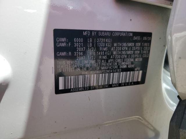 2021 SUBARU ASCENT LIM - 4S4WMAPD2M3414183