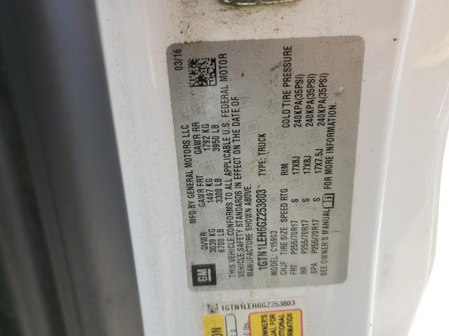 2016 GMC SIERRA C15 1GTN1LEH6GZ253803