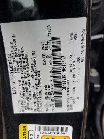 2015 LINCOLN MKZ 3LN6L2JK1FR619417