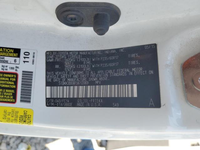 2015 TOYOTA SIENNA LE 5TDKK3DC6FS612069