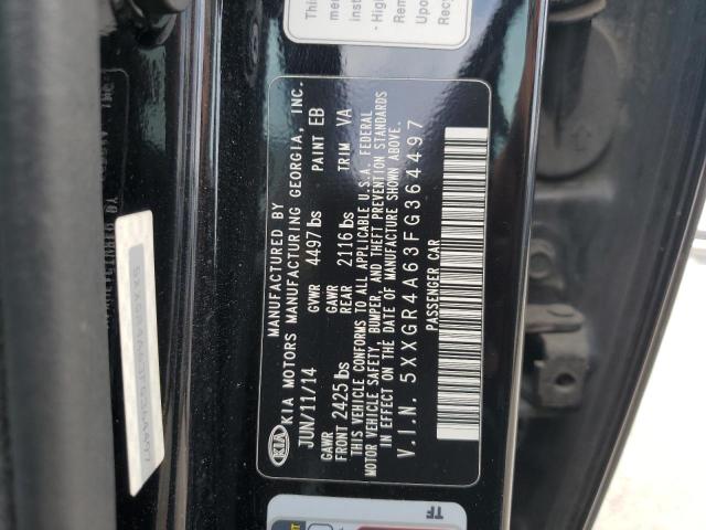 2015 KIA OPTIMA SX 5XXGR4A63FG364497