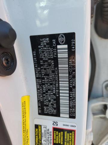 2018 TOYOTA CAMRY L - 4T1B11HK0JU654634