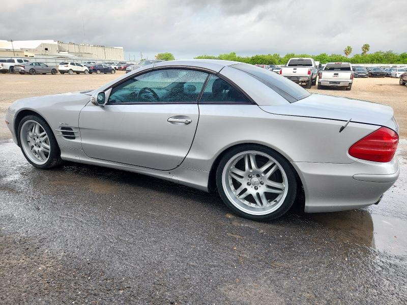 MERCEDES-BENZ SL 500R 2003 silver converti gas WDBSK75F53F016106 photo #3